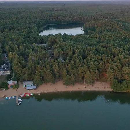 Wypoczynkowy W Lesie Nad Jeziorem Holiday home Ocypel