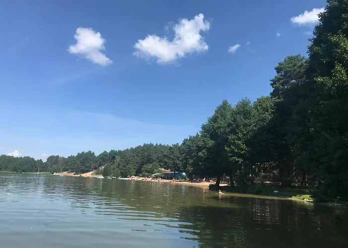 Wypoczynkowy W Lesie Nad Jeziorem Prázdninový dům