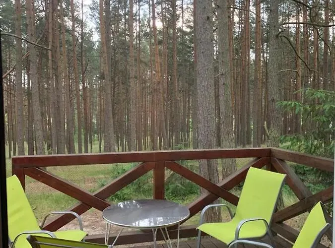 Wypoczynkowy W Lesie Nad Jeziorem Prázdninový dům Ocypel