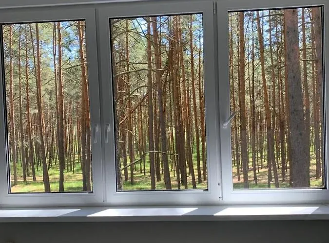 Wypoczynkowy W Lesie Nad Jeziorem Prázdninový dům