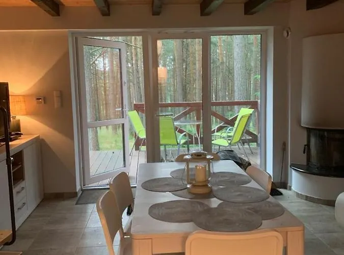 Prázdninový dům Wypoczynkowy W Lesie Nad Jeziorem Ocypel